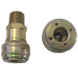 GP-950-04 COUPLER 1/4" S/S MALE
