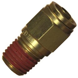 ADAPTOR PUSH IN 1/4" TUBE X 1/8"NPT