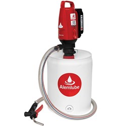 ALEMLUBE BATTERY OPERATED 20L OIL DRUM PUMP