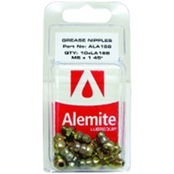 ALEMLUBE 10PACK 8MM X 1 45DEG