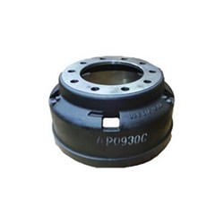 BRAKE DRUM STEER 16.5&quot;X6&quot; 10-STUD