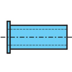 BPW 8 X 1MM NYLON FITTING INSERT