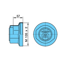 BPW CAP HUBO ECO N/G 275/70R22.5