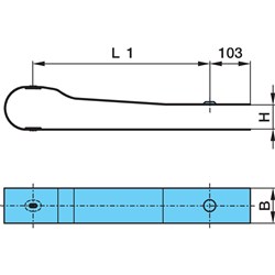 BPW Z BAR SPRING STEEL WRAPPER