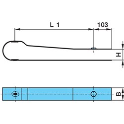 BPW RETAINING STRAP AL2 AU & AO