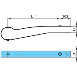 BPW RETAINING STRAP AL2 ALM