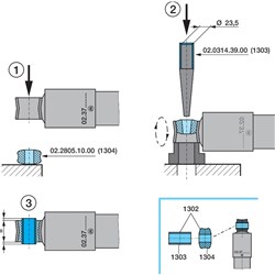 BPW KIT SHOCK ABSORBER EYE