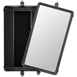 1421101 BRITAX 11" X 6-1/2" BLACK MIRROR