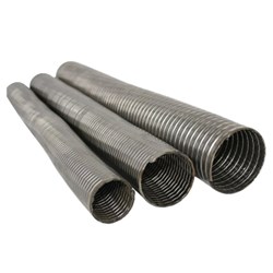 5" 125MM X 1M S/S EXHAUST FLEX