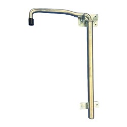 DOOR RETAINER ZINC PLATED SPRING LOADED
