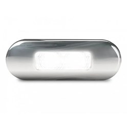 LAMP WHITE SS FP/EO 9-33VDC 0.5M 2PF