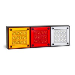 LED AUTOLAMPS 280 SERIES AMBER/RED/WHITE STOP/TAIL/IND/REV LAMP
