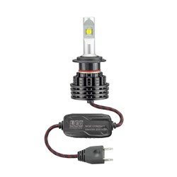 LED AUTOLAMPS H7 9-32V LED SINGLE BEAM COOL WHITE HEADLIGHT - TWIN BLISTER