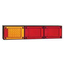 LED AUTOLAMPS J3 SERIES AMBER/RED/RED STOP/TAIL/IND/REF LAMP