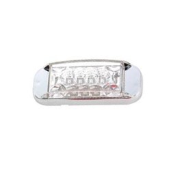 WHITE LED FRONT MARKER CLEAR LENS