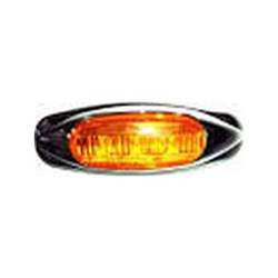 SIDE MARKER LAMP AMBER CLEAR LENS