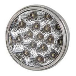 WHITE LED ROUND REVERSE LAMP
