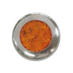 ROUND AMBER LED MARKER LAMP AMBER
