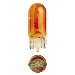 NARVA 12V 5W AMBER T-10MM WEDGE 10
