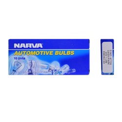 NARVA 24V 1 2W DASH PANEL WHTEBASE 10