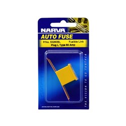 NARVA 60 AMP YELLOW PLUG L TYPE 1PK