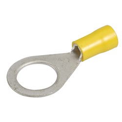 NARVA RING TERMINAL YELLOW 13MM