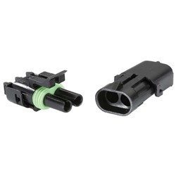 NARVA 2 PIN WATERPROOF CONNECTOR KIT