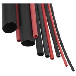 NARVA DUAL WALL H/SHRINK BLACK 4 8MM