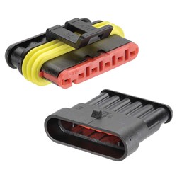 NARVA 6 WAY AMP CON KIT BL 1