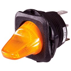 NARVA PLASTIC DUCKBILL LED AMBER BL1