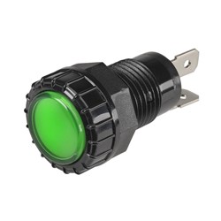 NARVA PILOT LED 12V GREEN BL 1