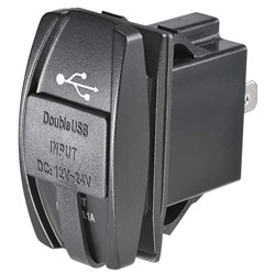 NARVA DUAL USB ILLUMINATED SOCKET