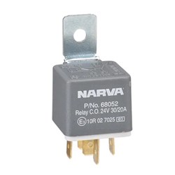 NARVA RELAY 24V 5PIN 30/20A R