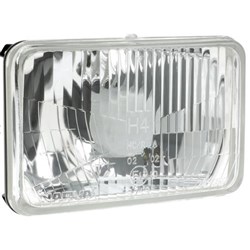 NARVA RECT H4 HI/LO BEAM H/LAMP+PARK
