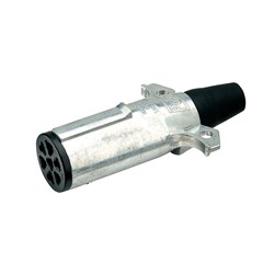 NARVA 7 PIN METAL PLUG H/DUTY W BOOT