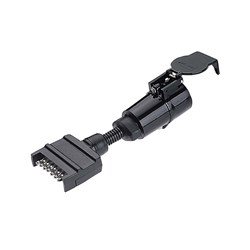 NARVA 7 FLAT SOCKET-7 LGE RND PLUG 1PK