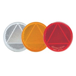 NARVA RETRO REFLECTOR CLEAR STICK ON 2PK