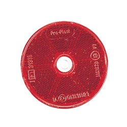 NARVA RETRO REFLECTOR RED 60MM