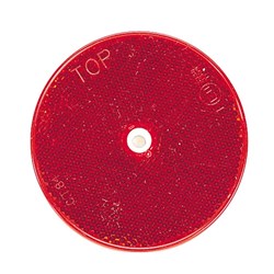 NARVA RETRO REFLECTOR RED 80MM
