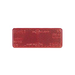 NARVA RETRO REFLECTOR RED ADHESIVE