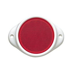 NARVA REFLECT RED 80MM W/HOLDER 1PK