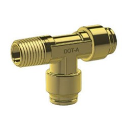 1/2 X 3/8 SWIVEL MALE RUN TEE