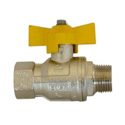 1/2 BSP M/F BALL VALVE AGA APP T HANDLE