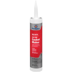 PERMATEX 81409 HI TEMP RED RTV SILICONE GSKT MKR 311G