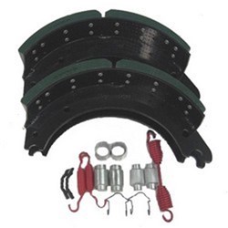 BRAKE SHOE & HARDWARE KIT 4707 Q+ PT
