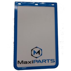 MUDFLAP 14&quot; X 9&quot; MAXIPARTS LOGO