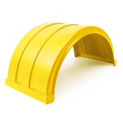 MAXUS YELLOW PLASTIC MUDGUARD 600MM