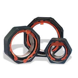 4-3/8&quot; 8 POINT PRO TORQUE AXLE HUB NUT