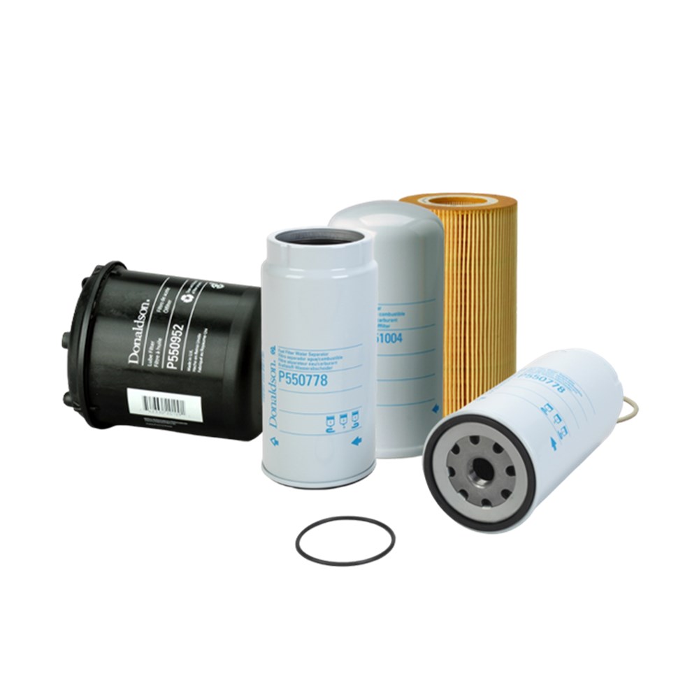NEW GENUINE MX-13 EPA 17 ENGINE OIL , FUEL , ELEMENT & PLUG FILTER SERVICE KIT