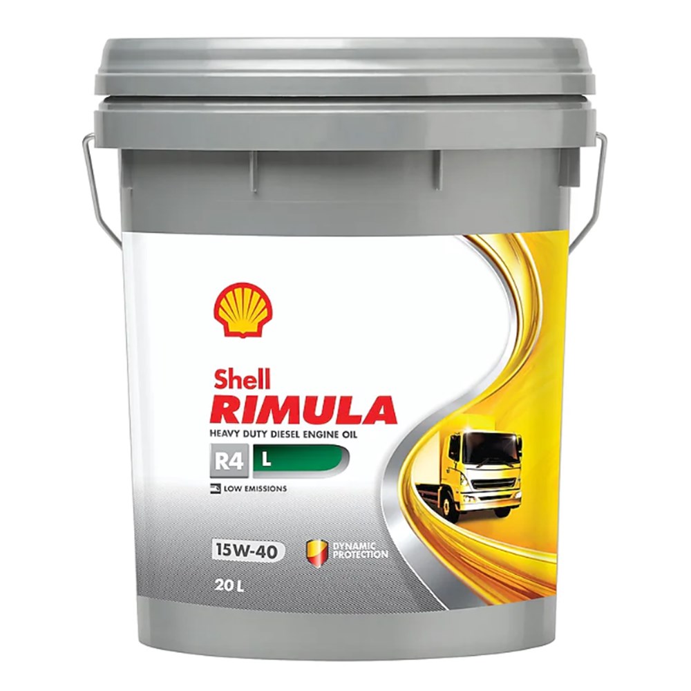 Shell Rimula R4 L 15W40 Ck4 - 20L TZ300012872 | Truck & Trailer